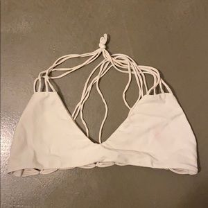 MIKOH banyans top in bone white